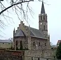Kerk te Plessow (1870; Tudorstijl)