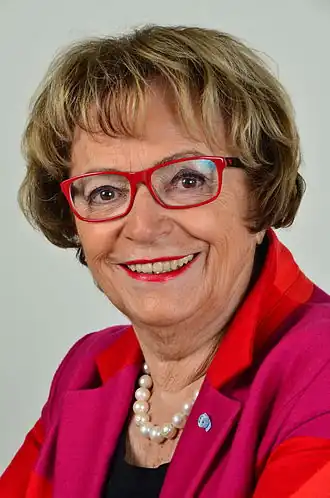 Doris Pack, foto uit 2014