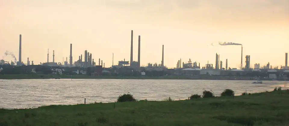 Industrie bij Dormagen