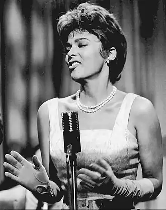 Dandridge in 1962, als gast in de tv-serie Cain's Hundred