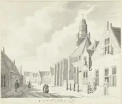 straat in Noordwijk aan Zee