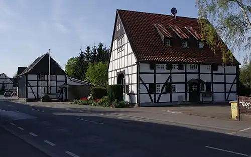 Vakwerkhuizen in Dortmund-Wickede
