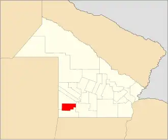 Kaart van departement