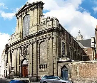De Sint-Jacobuskerk in Douai