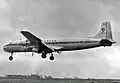 Een Douglas DC-6 zoals Sabena-vlucht 503 gecrasht in Monte Terminillo bij Rieti op 13 februari 1955[1]