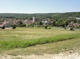 Gezicht op Doulaincourt