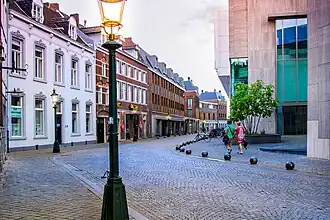 De Gubbelstraat in 2017, gezien vanaf de Markt