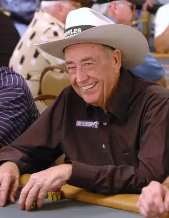 Doyle Brunson op de World Series of Poker 2006