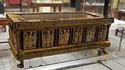 Draagaltaar (11e eeuw) Beschermde kunstschatten van de kathedraal van Namen