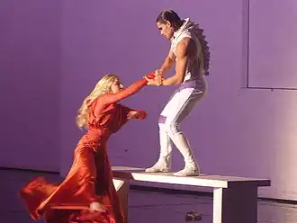 Nathalie Fauquette en Golan Yosef in 2011