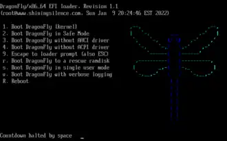 DragonFly BSD 6.2.1