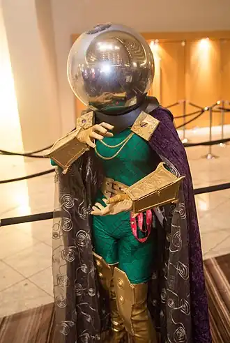 Cosplayer als Mysterio tijdens Dragon Con 2015.