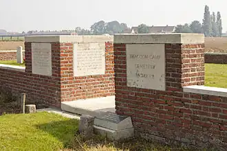 Toegang begraafplaats