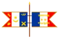 Vlag van Ain-Sefra en de voertuigvlag van generaal Laperrine (Frans-Algerije)