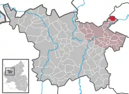 Kaart van Drees (gemeente)