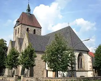 St. Annakerk, Dreierwalde (1947; een klein deel dateert uit 1509)