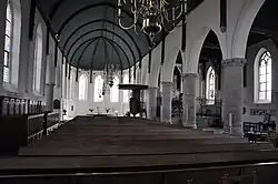 Interieur van de kerk