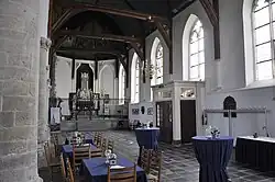 Interieur van de kerk