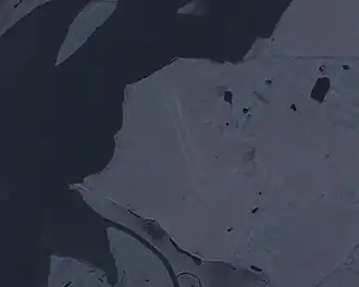 satellietbeeld van Dresba