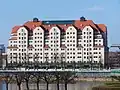 Het International Congress Center Dresden behoort tot het Maritim Hotel in Dresden in de historische Erlweinspeicher