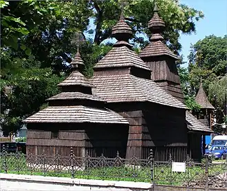 Houten kerkje van Kožuchovce.