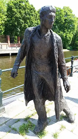 De man aan de Haarlemmerweg (mei 2018)