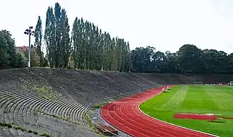 Lange staantribune Drielindenstadion