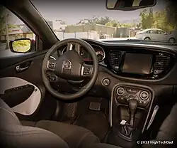 Dodge Dart, interieur
