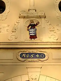 Stedemaagd aan de kant van het landje van Top.