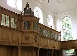 Loge van koningin Charlotte Amalia