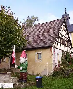 Grote uitvoering van een 'beeldje'.