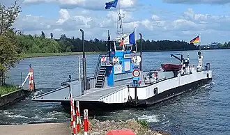 Veer naar Greffern (gem. Rheinmünster)