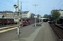 Het station in 1978.