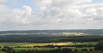 Zicht op Duingen vanaf de Holzen-Ith