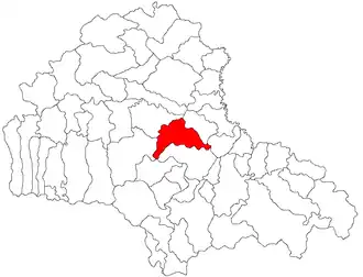 Kaart van Dumbrăvița