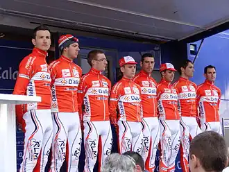 De ploeg tijdens de Vierdaagse van Duinkerke 2013