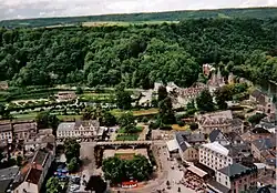 Gezicht vanaf de Belvédère