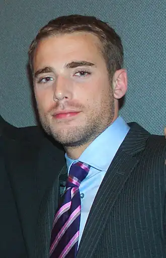 Milligan op het premièrefeest van 90210 (augustus 2008)