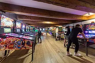 Dutch Pinball Museum sfeerimpressie flipperkasten