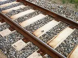 Betonnen dwarsliggers, type 14-002, station Obdam