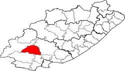 Ligging Ikwezi Local Municipality