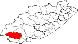 Ligging Baviaans Local Municipality