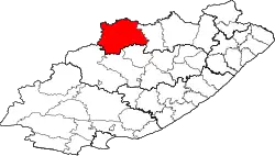 Ligging Gariep Local Municipality