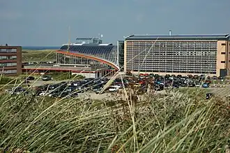 Deel van het ECN-terrein in Petten in 2005