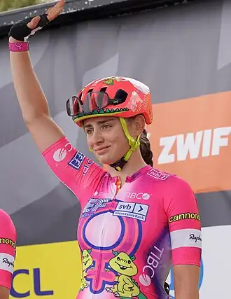 Letizia Borghesi in de Tour de France Femmes 2022