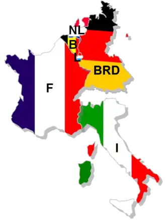 De oprichters van de EGKS