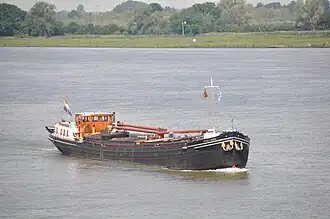 De Terra Nova vanaf de brug in Gorinchem