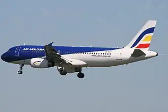 ER-AXT, Air Moldova Airbus 320-200 (A320-231)