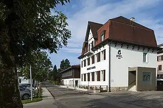 De fabriek van Ernest Borel in Le Noirmont, Zwitserland.