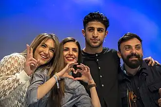 Argo tijdens het Eurovisiesongfestival 2016